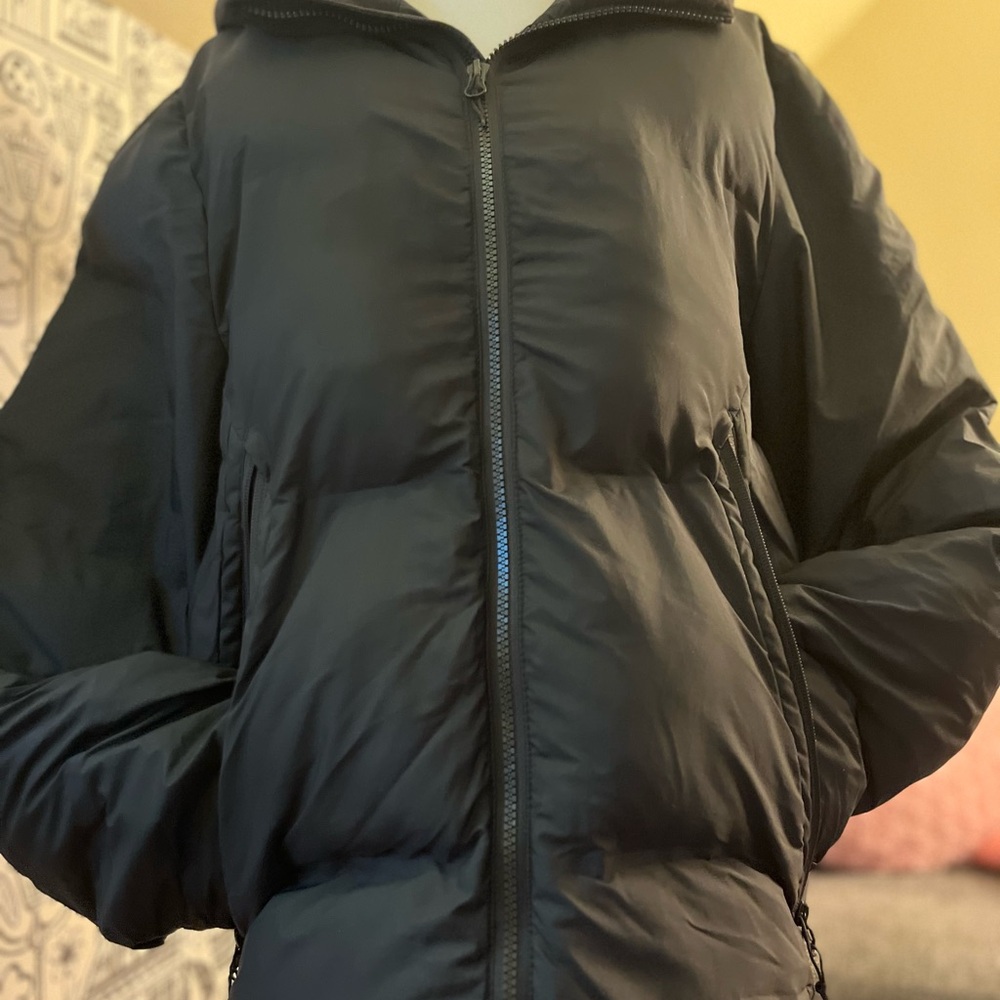 Champion Black Puffer Jacket